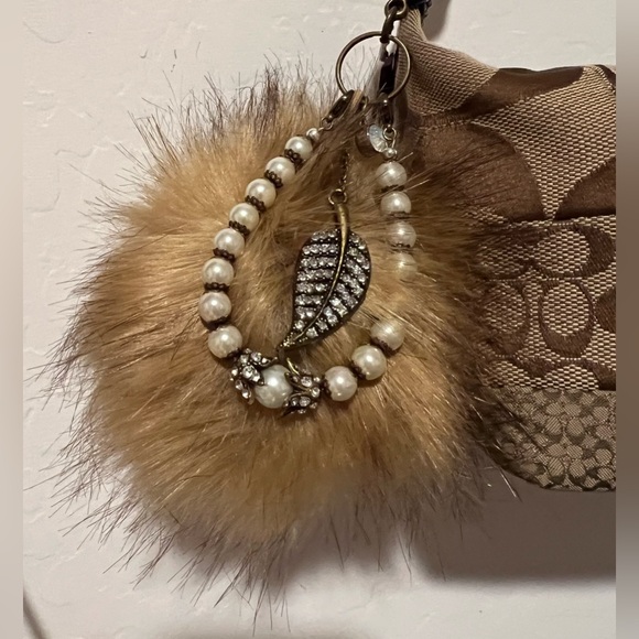 Bag Charm - I must take my Leave L/XL Handcrafted New - Picture 6 of 12